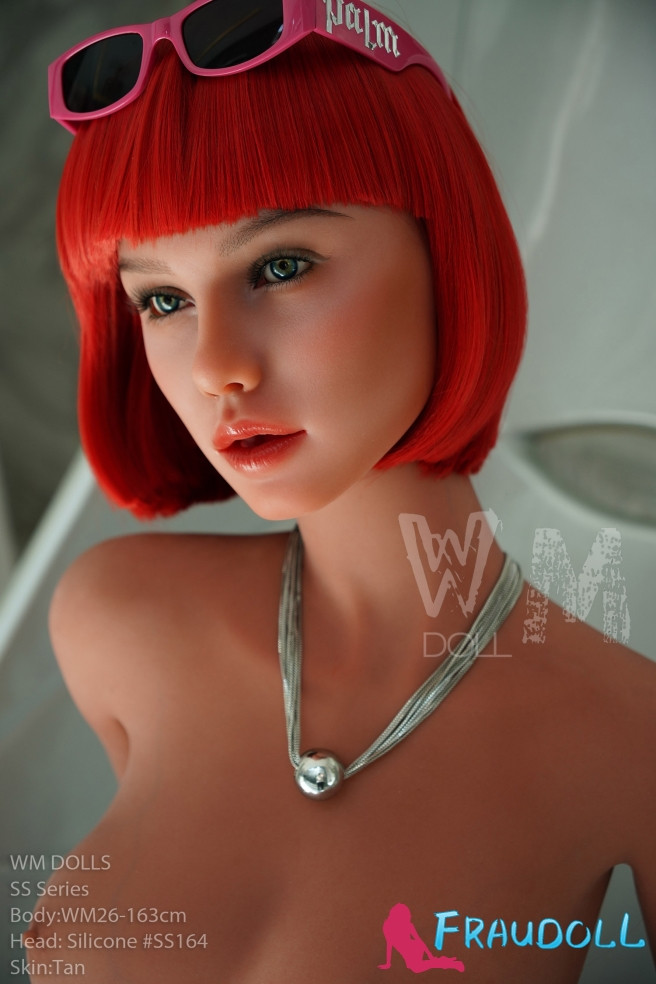 163cm Silikonkopf Realdolls