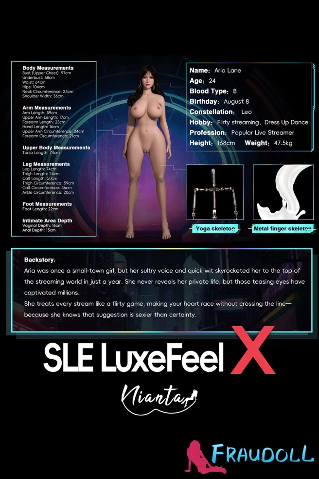 168cm Aria Lane sexpuppe real Vollbusige