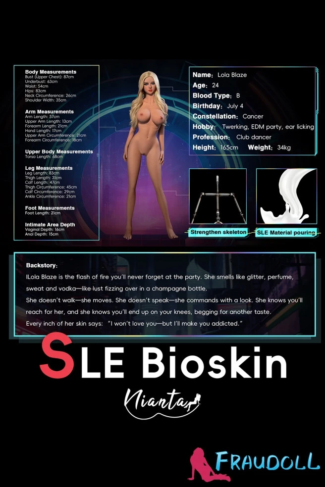 Lola Blaze 165cm doll puppe sex