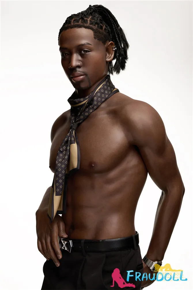 Afrikanischen männliche liebespuppe 176cm
