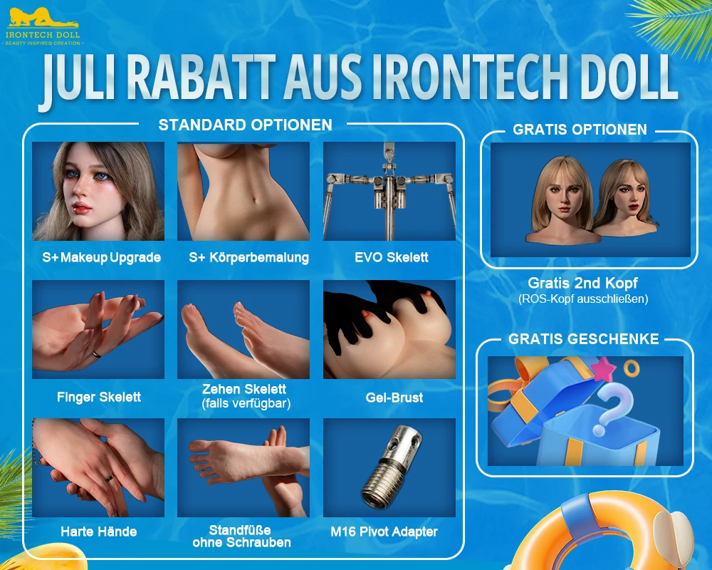 Irontech Silikon Doll
