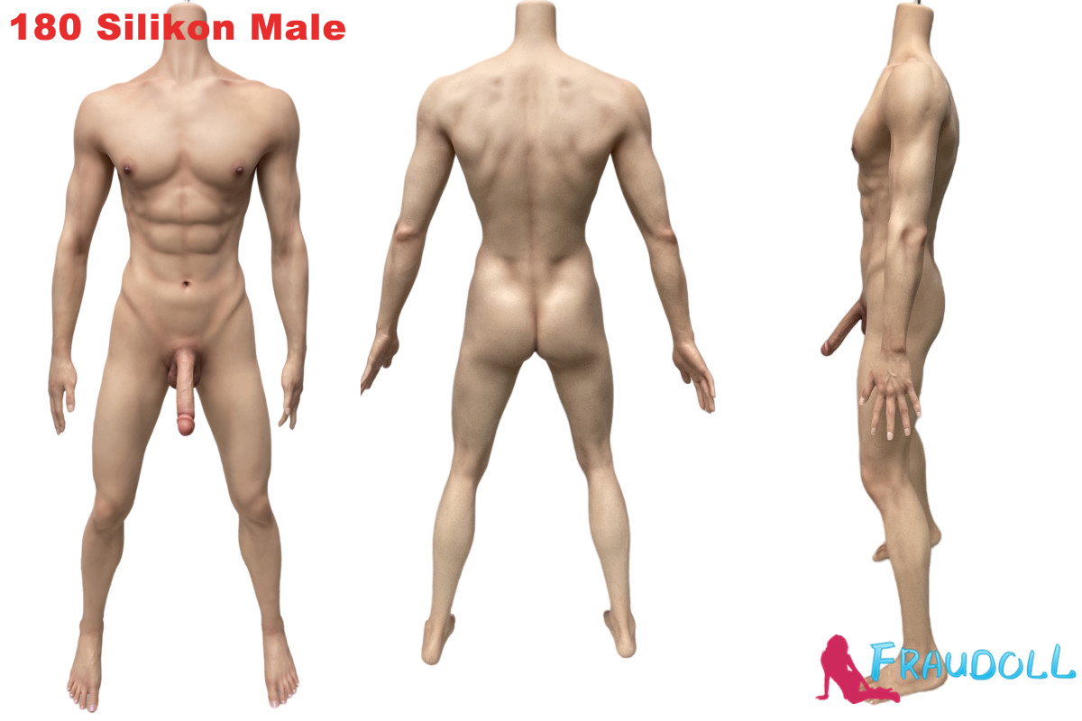 180cm Silikon Male