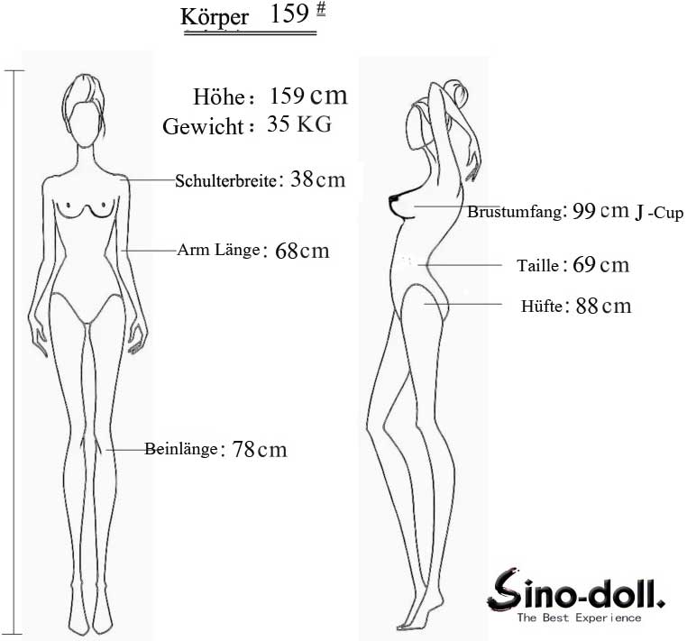 159CM Sino Puppen