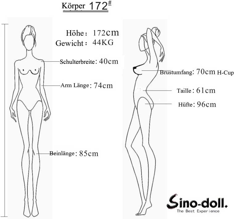 172CM Silikon Sinodoll