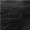 Schwarz Synthetisches Haar