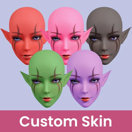 Custom TPE Skin Color