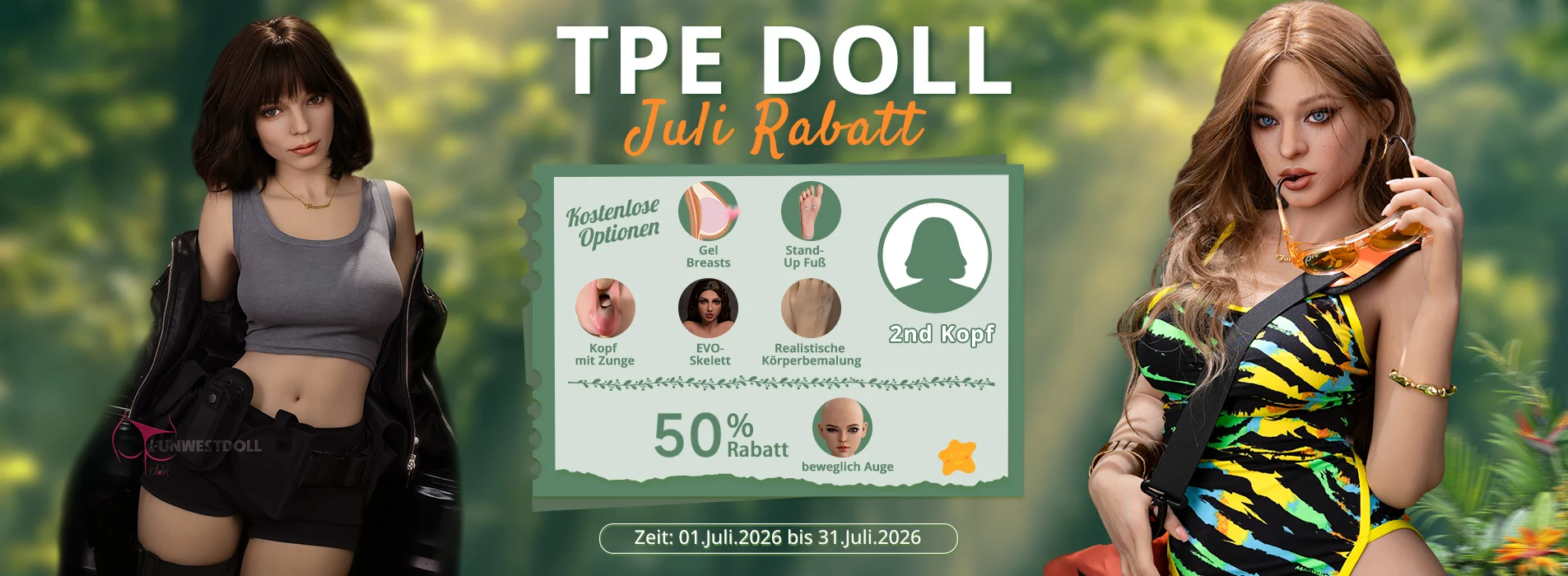 Rabatt 2026 Funwest TPE Doll