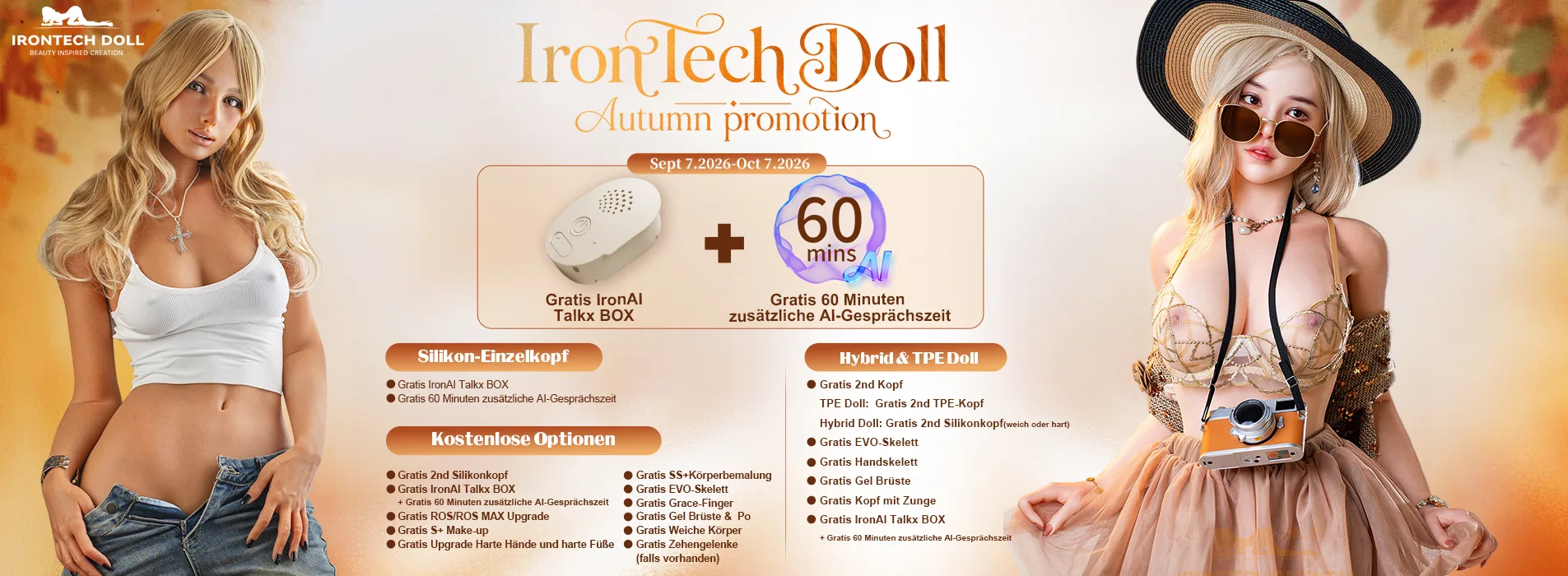 Rabatt Irontech Doll