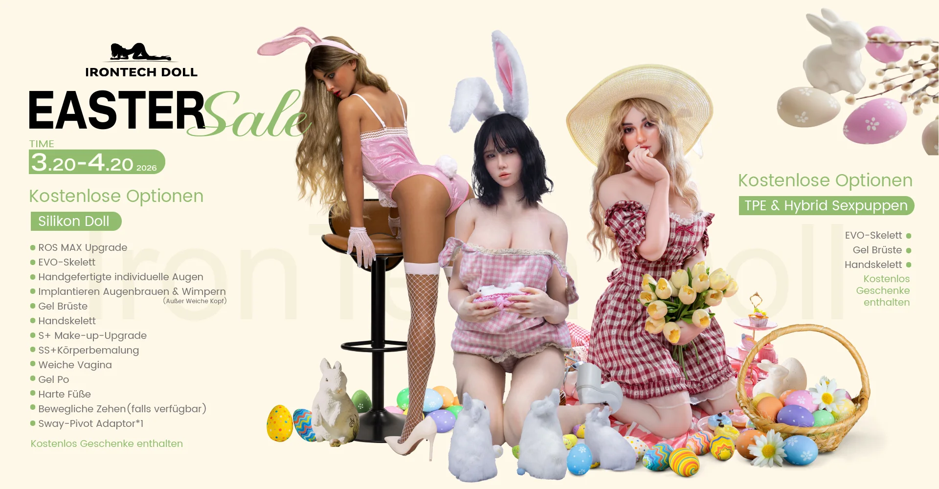 Marsch Rabatt Irontech Doll