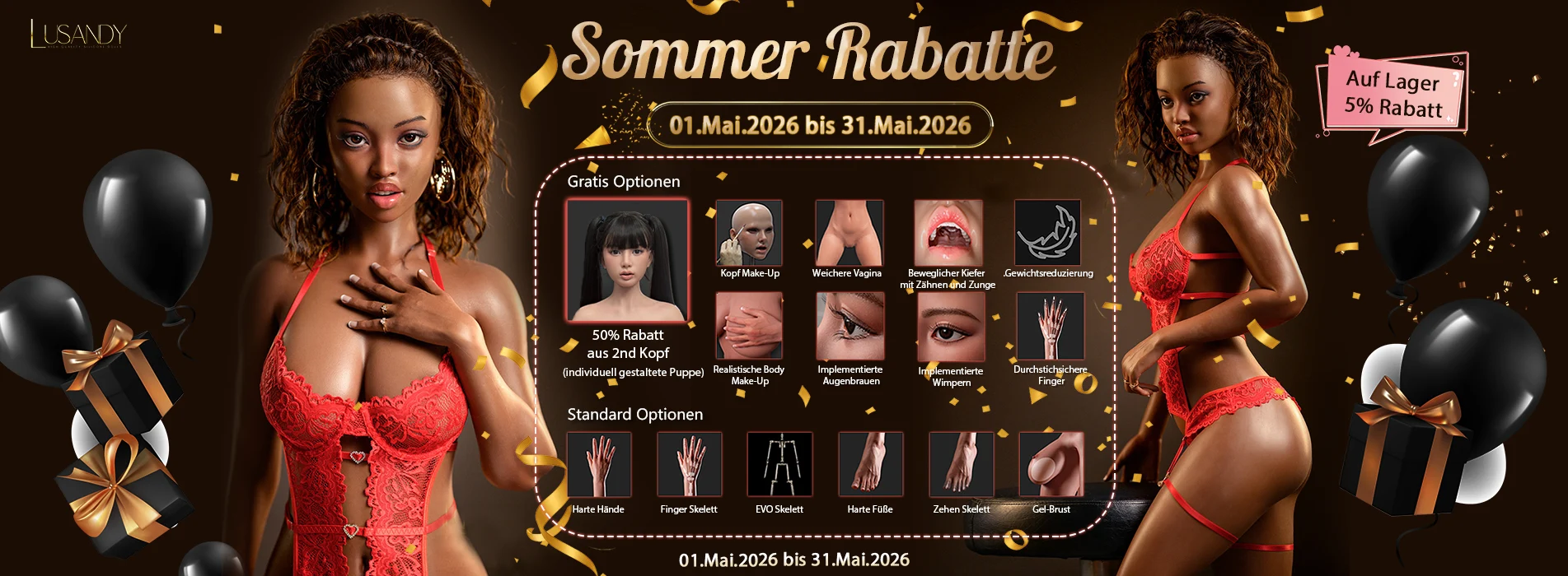 Rabatt 2026 Lusandy Doll