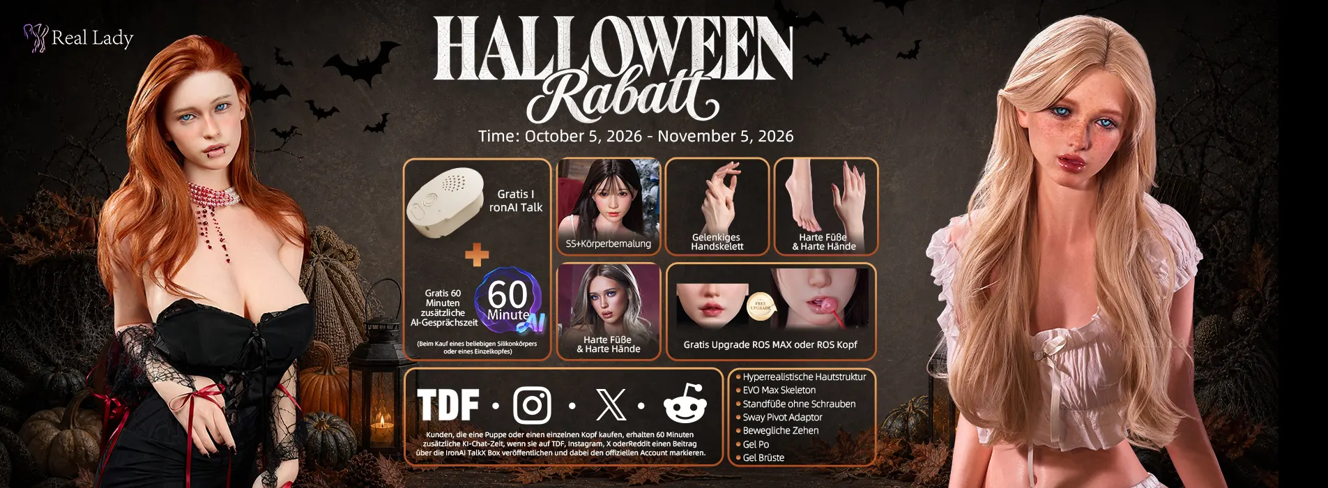 Real Lady Doll Rabatt 2026