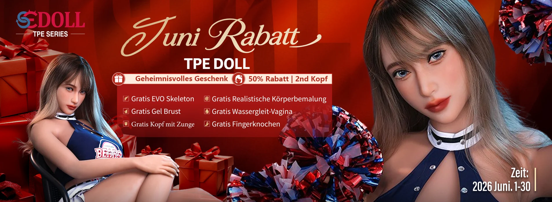 Rabatt 2026 SE Doll TPE