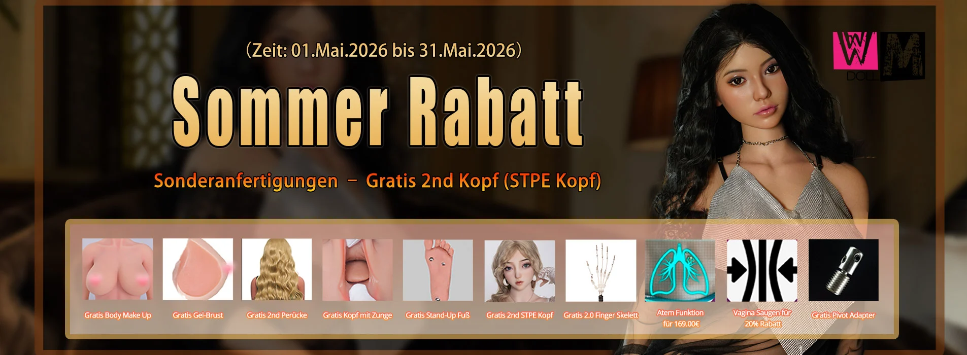 Rabatt 2026 WM Doll