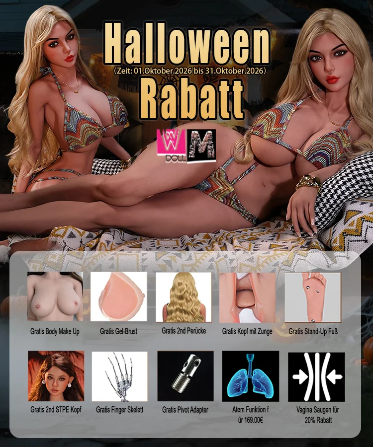 Halloween Rabatt 2026 aus WM Doll
