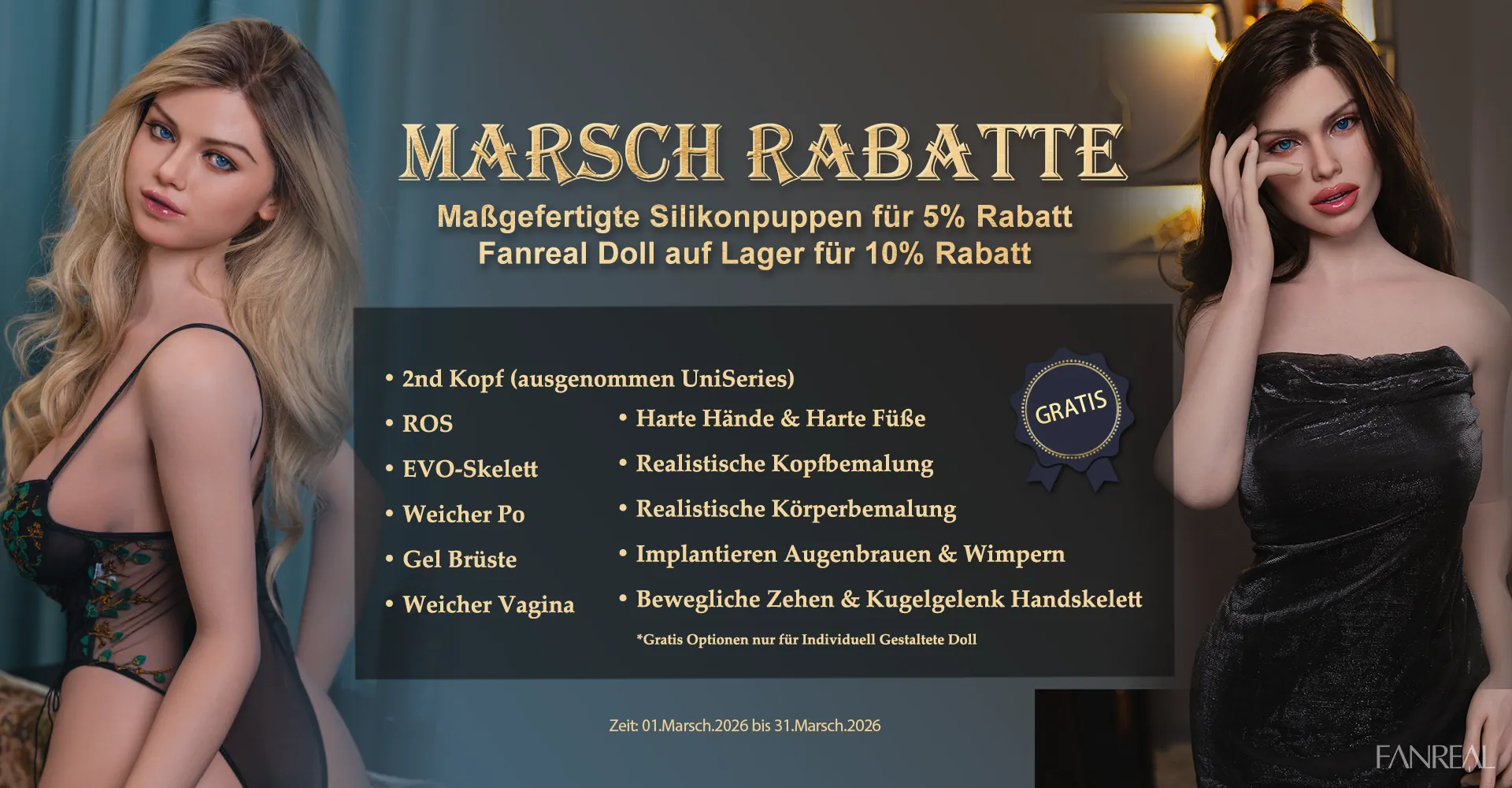 Marsch Rabatt 2026 Fanreal