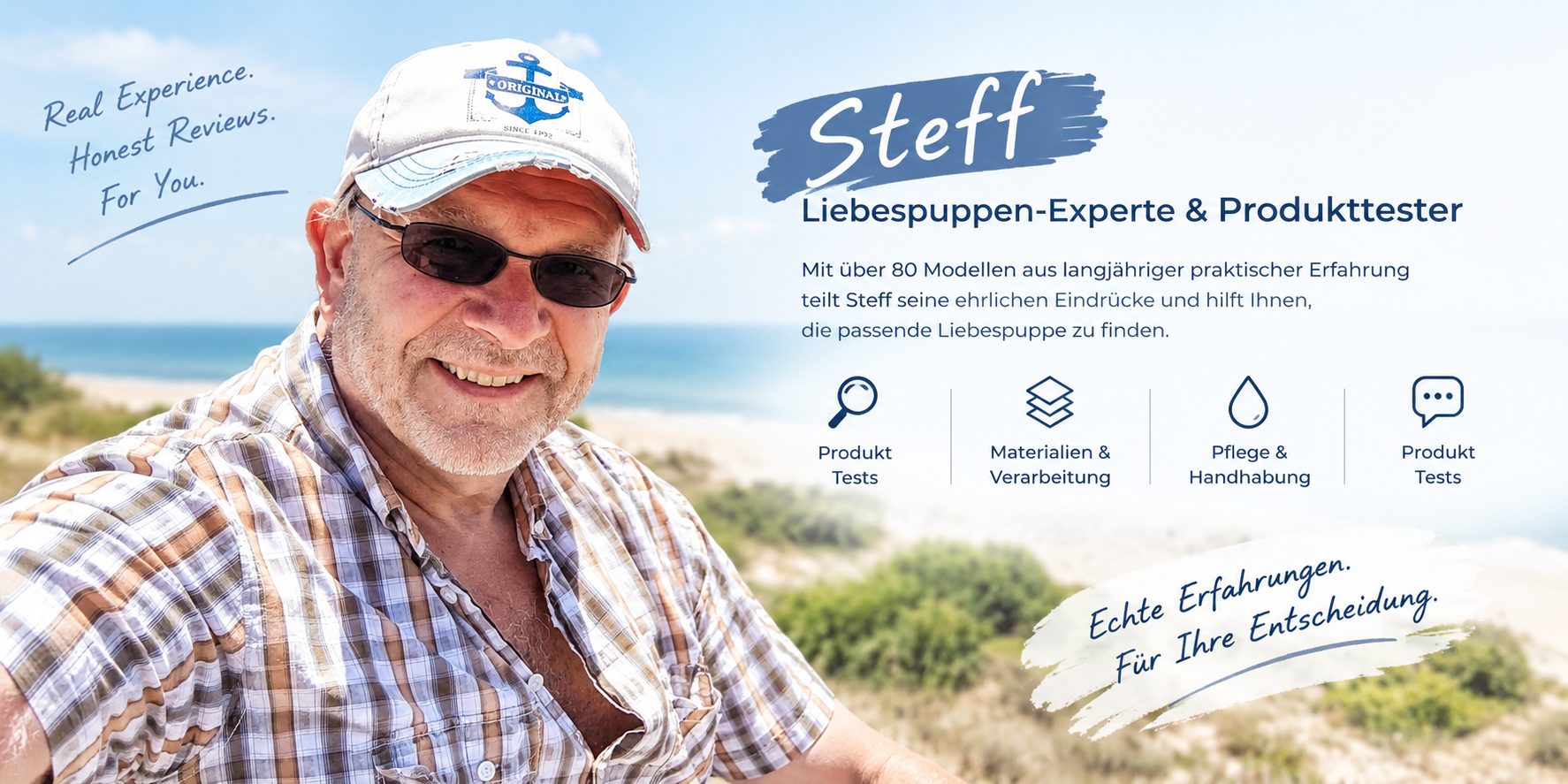 Steff – Liebespuppen-Experte & Produkttester