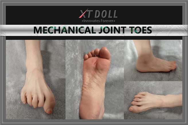 xtdoll Mechanical joint toes #2