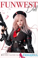 #032SJ Lucy Funwest silikonpuppen 157cm