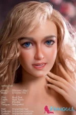TPE-Real Dolls mit Silikonkopf 152cm