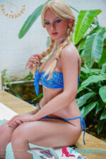 lebensgroße Galatea silikon sexpupper 162cm Pigtail