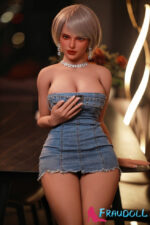 Kurvige 163cm liebespuppe silikon