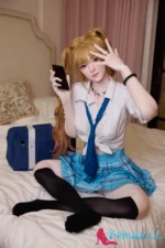 Blonde puppen sex Asuka Eva Starpery