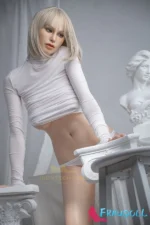 Hochwertige Weiches Silikonsexpuppe Blond 171cm