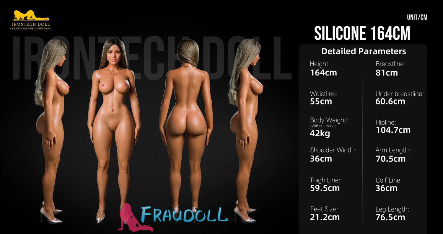 164cm Silikon Irontech Doll