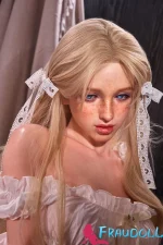159cm H-Cup Blonde Silikon Sexpuppe