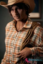 wartung mit männlicher sexpuppe