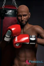 Dunkelhäutig männlicher Liebespuppe