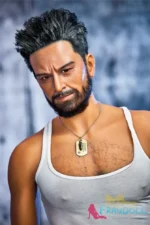 wartung mit männlicher sexpuppe