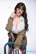 153cm sex mit Irontech Silikon sexpuppe