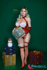 Haauoya 160cm Lebensechte Silikonpuppe Doll Mega Boobs H-Cup Irontech Doll – Bild 2