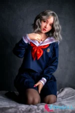 Zuasak 153cm A-Cup silikon Sex-Doll