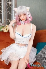 Lange Braune Haare Liebespuppe 170cm