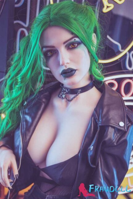 Flora Silikonkopf Halloween sex doll sex 174cm