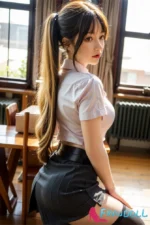 echte 158cm Orange In sexpuppen