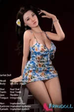 152cm Silikonkopf Shuyi F-Cup Jarliet Doll