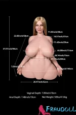 Torso Sexpuppe BBW Freya ROS