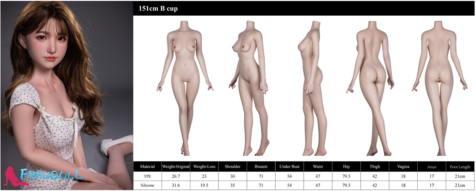 Starpery 151cm B-Cup