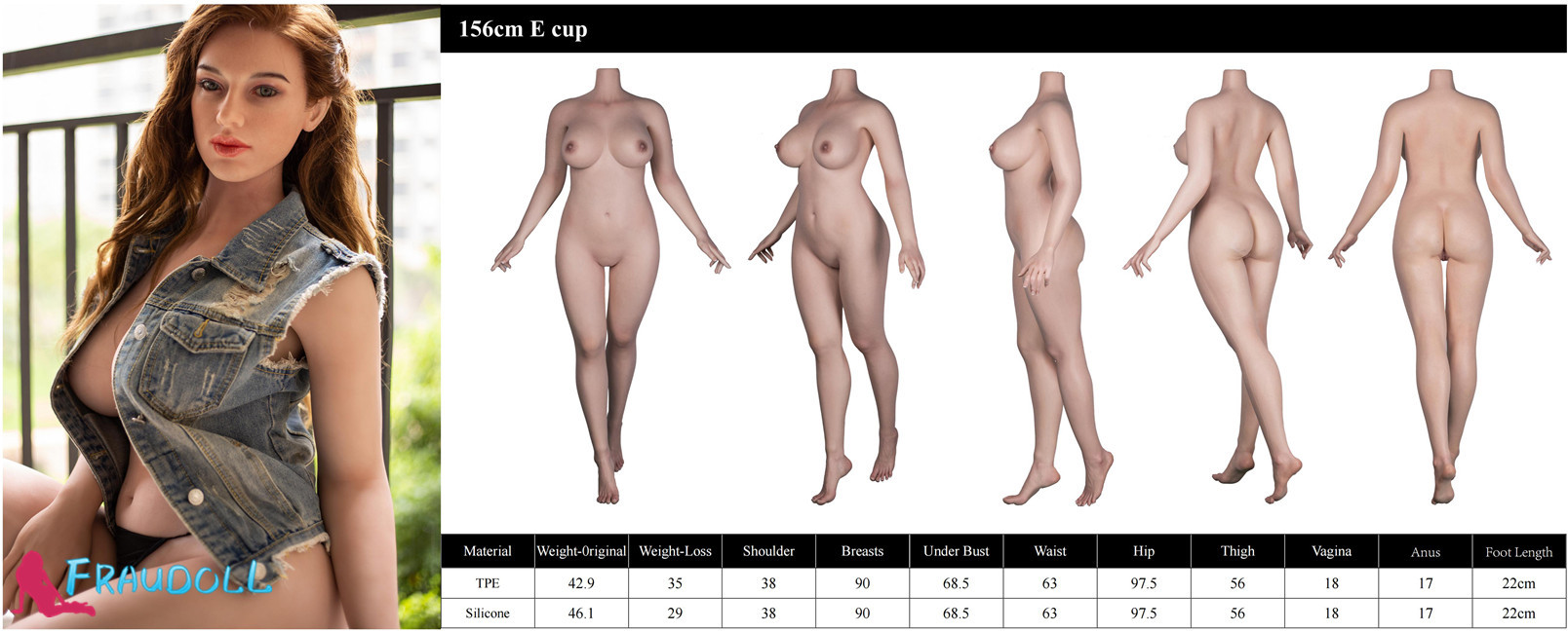 Starpery 156cm E-Cup