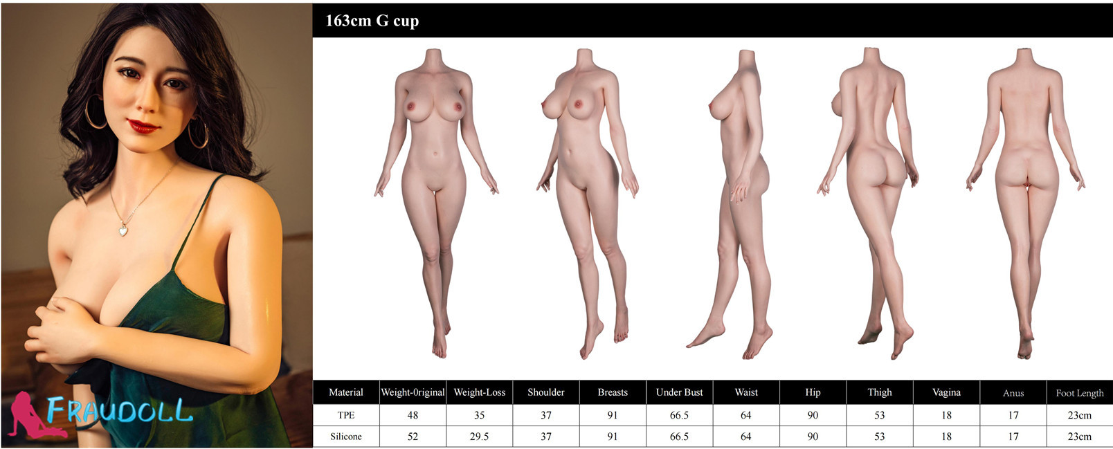 Starpery 163cm G-Cup