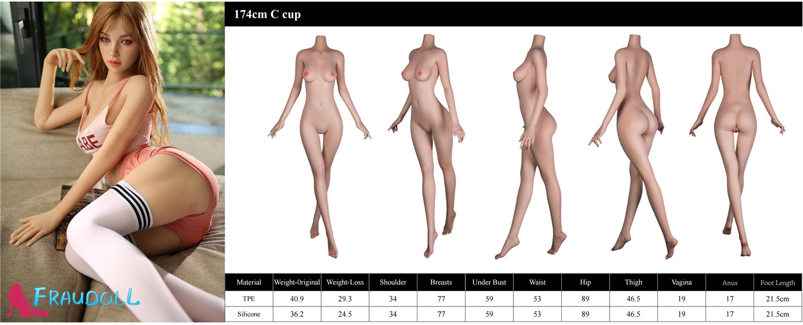 Starpery 174cm C-Cup