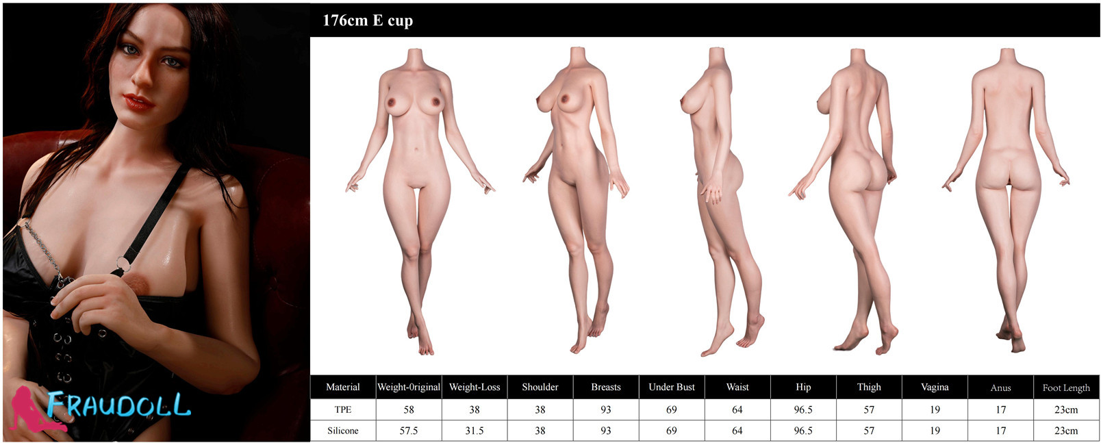 Starpery 176cm E-Cup