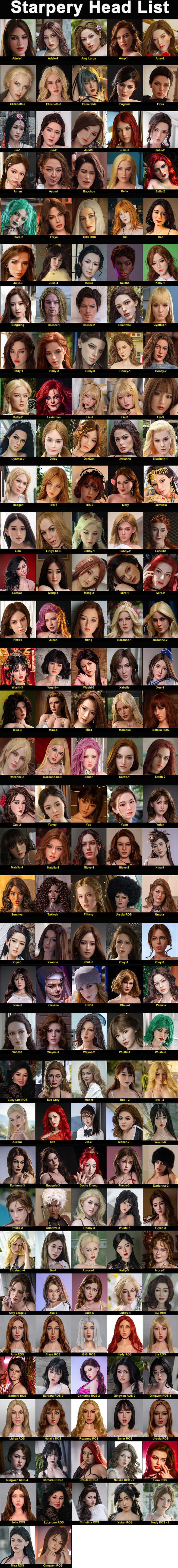 Starpery Silikon Kopf